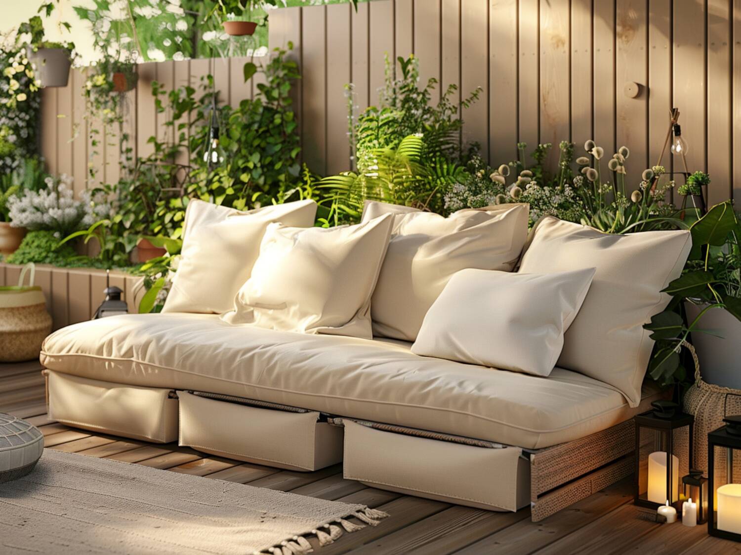 Jakie są zalety sof ogrodowych z funkcją przechowywania?