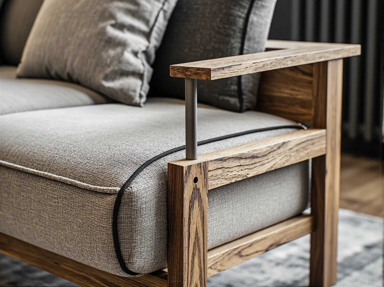 Eleganckie ułożenie książek i luksusowych dodatków na nowoczesnym regale w sypialni glamour.