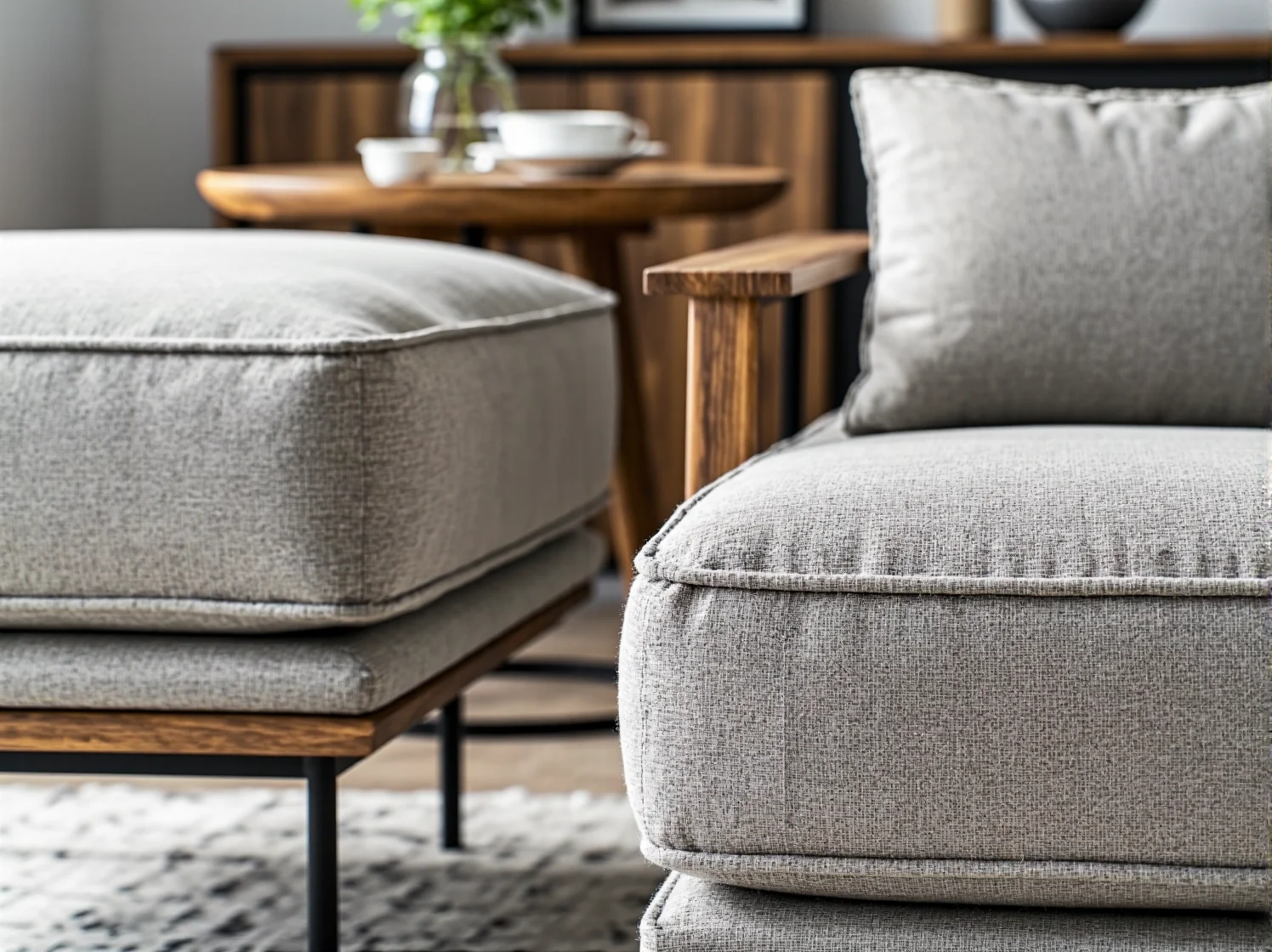 Innowacyjne i ekologiczne materiały wykończeniowe w projekcie kuchni skandynawskiej.