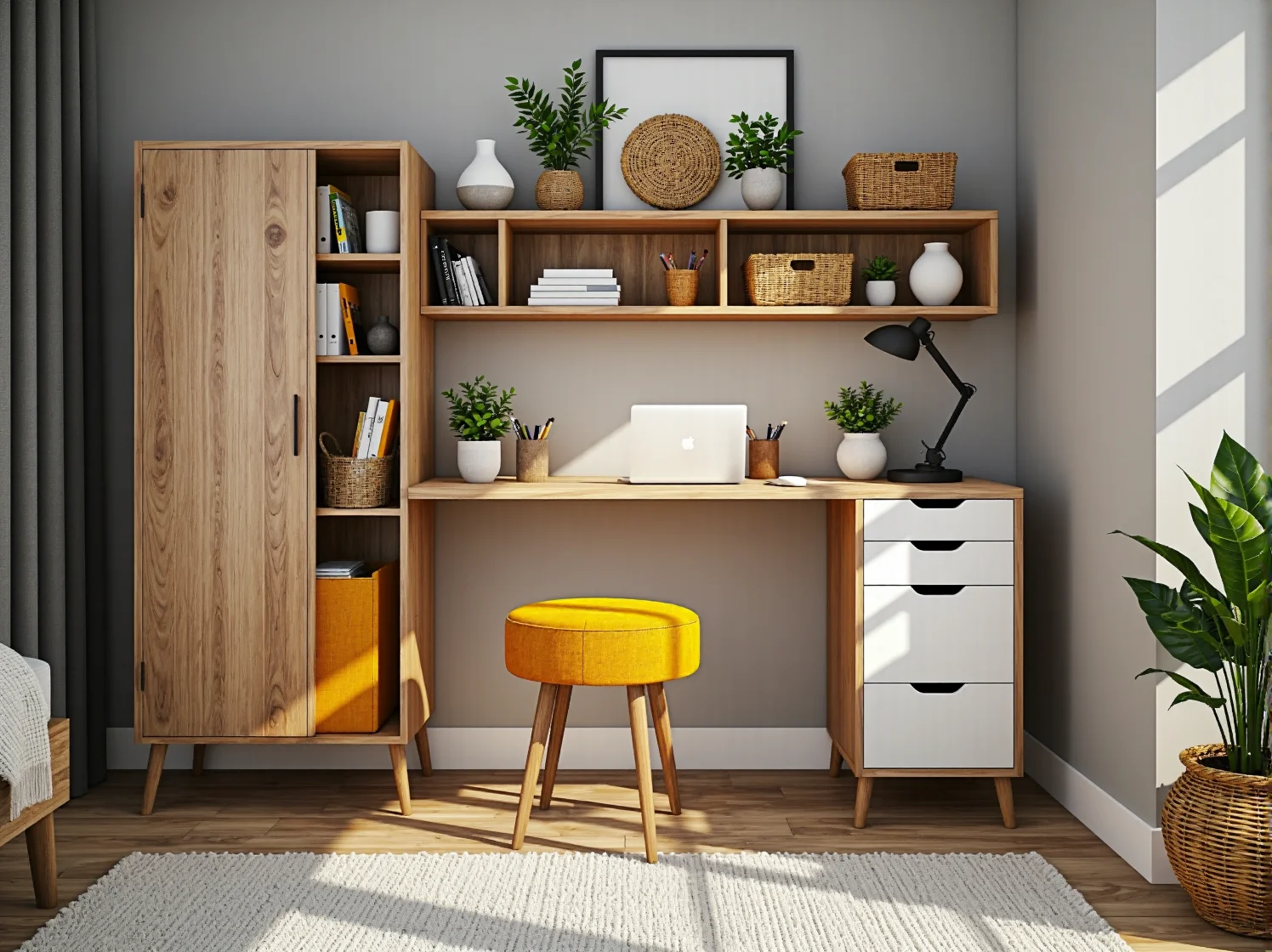 Wygodny i ergonomiczny fotel biurowy wspierający zdrową postawę podczas pracy z domu