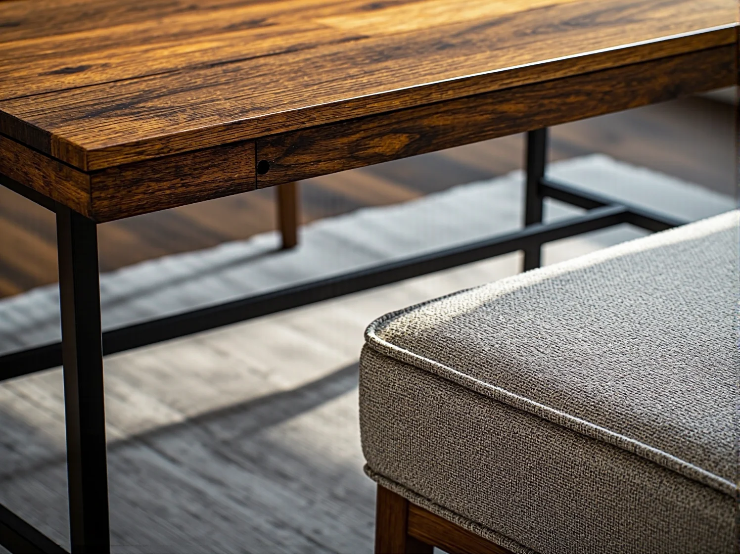 Szlifowanie starego mebla przed procesem patynowania.